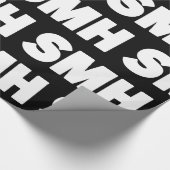 Cadeau SMH | Papier d'enrobage de l'arceau de texte (Coin)