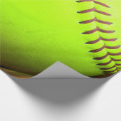 Cadeau Softball Yellow Fast Pitch 8U 10U Papier d'envelop (Coin)