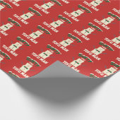 Cadeau Softy le papier d'emballage de Noël végétalien (Coin)