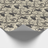 Cadeau Sorcière gothique vintage et papier d'enveloppemen (Coin)