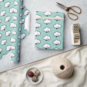 Cadeau Sortez ce monde Cloud Valentine papier enveloppant