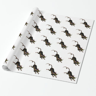 CADEAU SOURIS DE PAPIER D'EMBALLAGE