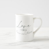 Cadeau spécial Chine mug L'amour pour toujours (Droite)