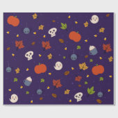 Cadeau Spectres mignons de papier d'emballage de (Plat)