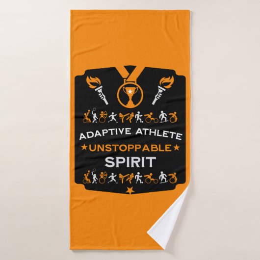 Cadeau sportif Adaptive Handicap (Serviette de bain)
