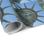 Cadeau Statue de papier d'emballage de New York de papier (Coin rond)