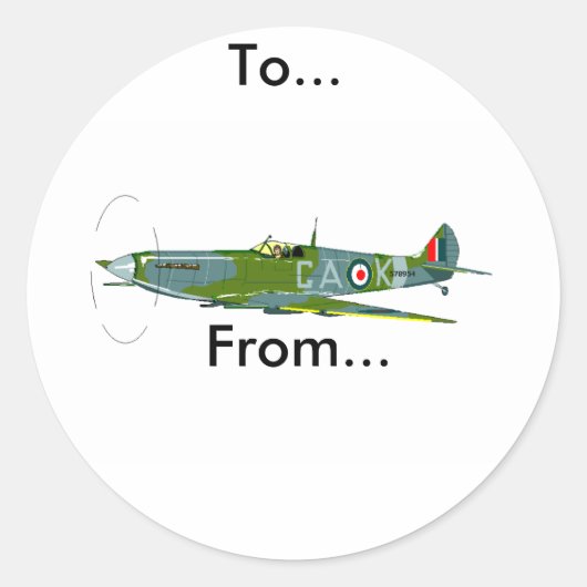 Cadeau Stickers (Voorkant)