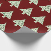 Cadeau Style vintage Papier d'enveloppement de Noël (Coin)