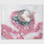 Cadeau Sucre de canne & Chocolat chaud Papier d'enveloppe (Plat)