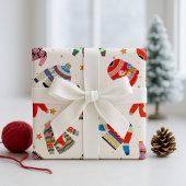 Cadeau Sucres moches Papier d'enveloppement de vacances