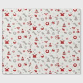 Cadeau Superbe papier d'emballage de vacances (Plat)