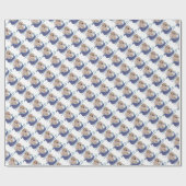 Cadeau SUR LE FLEUVE FLOW papier d'emballage Chow (Plat)