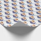 Cadeau SUR LE FLEUVE Red Chow papier d'emballage (Coin)