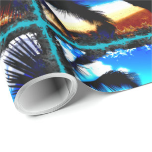 Cadeau Surf 10 papier d'enveloppement