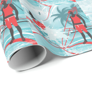 Cadeau Surf 4 Papier d'enrobage