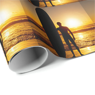 Cadeau Surf 8 papier d'enrobage