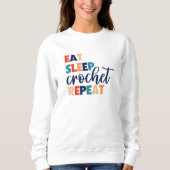 Cadeau Sweatshirt Crochet pour Crocheter (Devant)