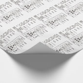 Cadeau Symbole pour le papier d'emballage d'indication de (Coin)