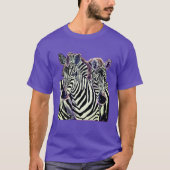 Cadeau T-shirt Zebra (Devant)