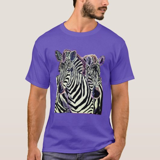Cadeau T-shirt Zebra (Devant)