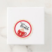 Cadeau Tag de Noël Hot Cocaca Bomb Étiquettes (En situation)