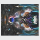 Cadeau Taidushan Sai Esprit De Puissance Wrapper Papier (Plat)