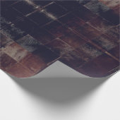 Cadeau Tan Cowhide Patchwork Imprimer papier d'emballage (Coin)
