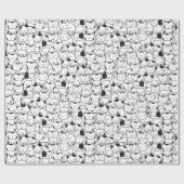 Cadeau Tant de Motif de chats papier d'enveloppement (Plat)