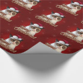 Cadeau Tapis grumpy Joyeux papier d'enveloppement de Noël (Coin)