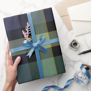 Cadeau Tartan Large - Black Watch - Papier d'enveloppemen
