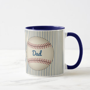 Cadeau Tasse à Café Baseball Papa Sports