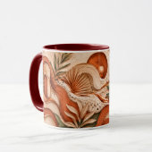 Cadeau Tasse à Café Boho Terracotta Désert Matin (Devant gauche)