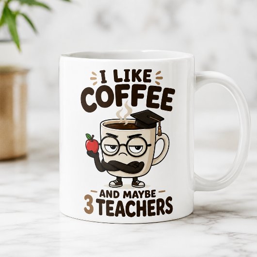 Cadeau Tasse à Café Enseignant Drôle