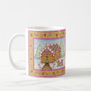 Cadeau Tasse à Café Maison en Pain d'Épice de Noël