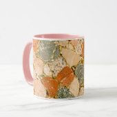 Cadeau Tasse à Café Matin Terrazzo Kintsugi Or (Devant gauche)