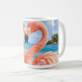 Cadeau Tasse à Café Romance de Plage (Devant droit)