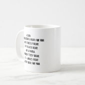 Cadeau Tasse Collègue Sœur Maman Amusing (Devant gauche)