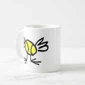 Cadeau tasse fille de tennis (Devant gauche)