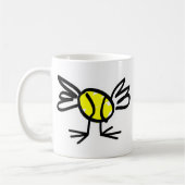 Cadeau tasse fille de tennis (Gauche)