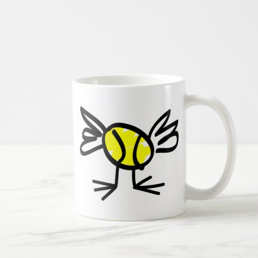 Cadeau tasse fille de tennis (Droite)