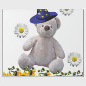 Cadeau Teddy blanc Teddy Bear Teddy Papier d'enveloppemen (Plat)