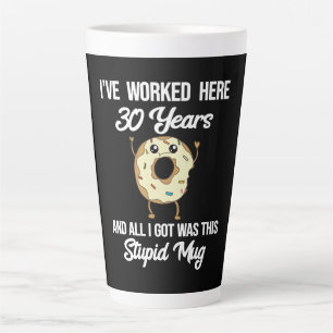 Cadeau ter waardering 30-jarig dienstjubileum Two- Latte Mok