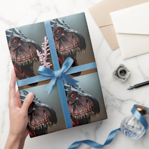 Cadeau Tête d'effraction de Tyrannosaurus Rex, Papier d'e