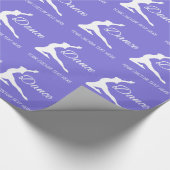 Cadeau Texte fait sur commande de DANSE et papier (Coin)