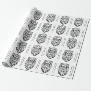 Cadeau Texte personnalisé "American Motocycles" papier d'