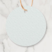 Cadeau Thème Crème glacée Merci Favoriser les étiquettes (Dos)