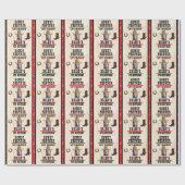 Cadeau Thème Occidental Papier d'enveloppement d'annivers (Plat)