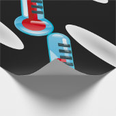 Cadeau Thermomètre Température Papier d'enveloppement des