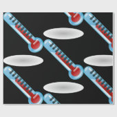 Cadeau Thermomètre Température Papier d'enveloppement des (Plat)