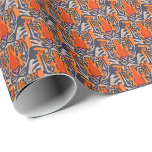 Cadeau Tigre - Papier d'emballage